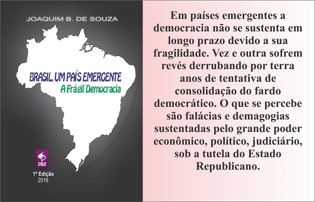 Livro Brasil um País Emergente a Frágil Democracia
