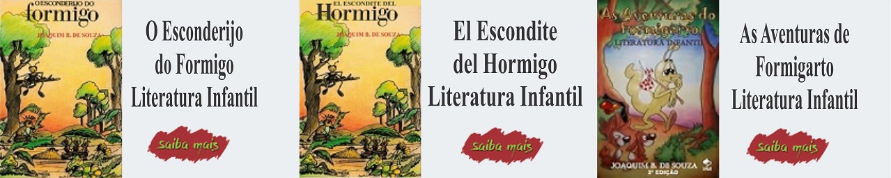 Livros de literatura infantil - por Joaquim B. de Souza, no Clube de Autores