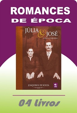 Livros de romances de época no Clube de Autores, por Joaquim B. de Souza, no Clube de Autores