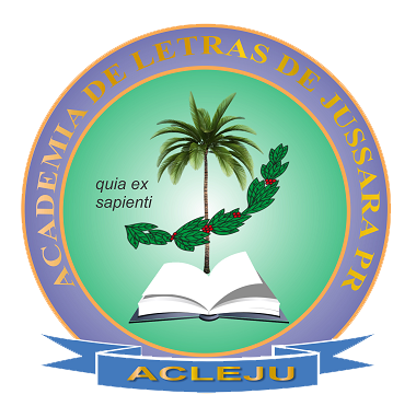 Símbolo da Academia de Letras de Jussara PR - ACLEJU - Fundação 15/09/2017 - Reg. nº 113395032